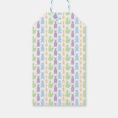 Geschenk-Tag für neues Baby mit Schmetterlingen Geschenkanhänger (Rückseite)