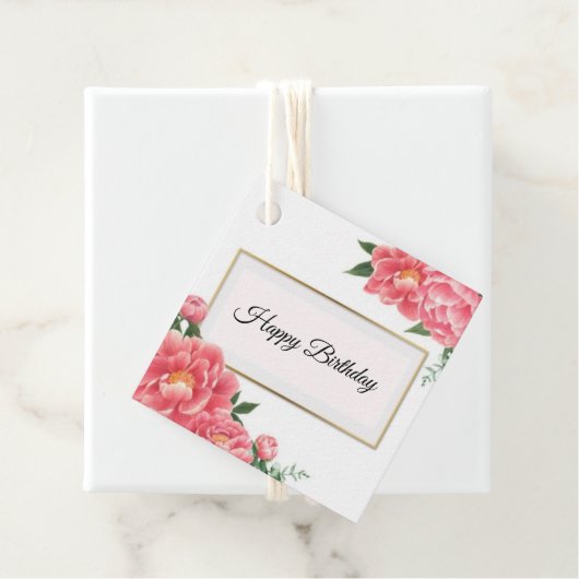 Geschenk Tag-Geburtstag Geschenkanhänger (Beispiel)