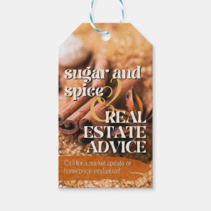 Geschenk-Tag - November - Zucker und Gewürz Geschenkanhänger