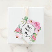 Geschenk Tag Pink Blumenmutter Tag Geschenkanhänger (Beispiel)