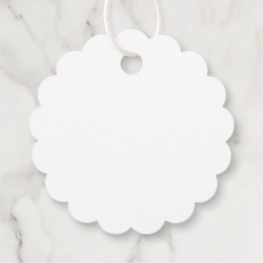 Geschenk Tag Pink Blumenmutter Tag Geschenkanhänger (Rückseite)