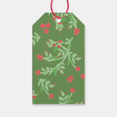 Geschenk Tag Raphaella Blooming Berries Design Geschenkanhänger (Rückseite)