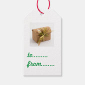 Geschenk  Tag-Vorlage Geschenkanhänger (Vorderseite)
