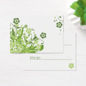 Geschenk-Tag - Wilde Blume (Schreibtisch)