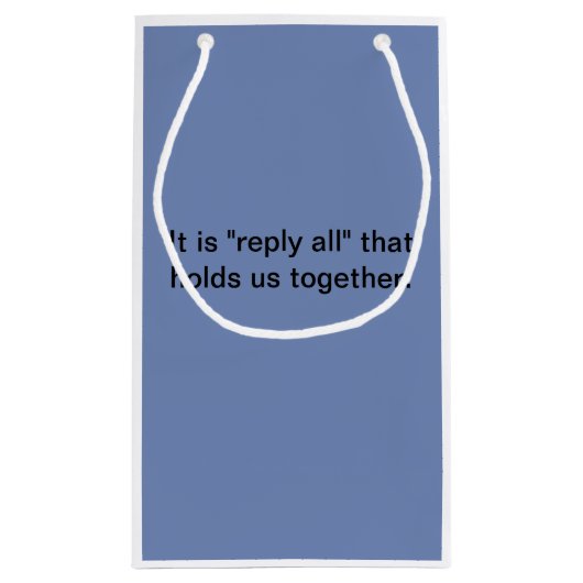 Geschenk-Tasche Kleine Geschenktüte (Rückseite)