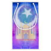 Geschenk-Tasche Ramadans Kareem Kleine Geschenktüte (Rückseite)