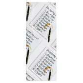 GESCHENK-TASCHEN - BOURBON-LIEBHABER-EINKAUFSLISTE GESCHENKTÜTE FÜR WEINFLASCHEN (Rückseite)