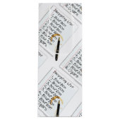 GESCHENK-TASCHEN - BOURBON-LIEBHABER-EINKAUFSLISTE GESCHENKTÜTE FÜR WEINFLASCHEN (Vorderseite)