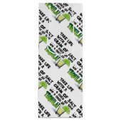 GESCHENK-TASCHEN - LEBEN, LIMON, SALZ, TEQUILA! GESCHENKTÜTE FÜR WEINFLASCHEN (Vorderseite)