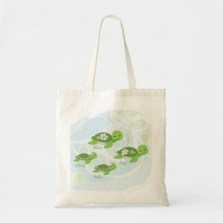 Geschenk-Taschen-Tasche der Schildkröte-Familien-| Tragetasche