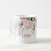 Geschenk-Tasse der Rosen-Gemisch-Mutter Tages Kaffeetasse (Vorderseite Links)