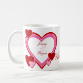 Geschenk-Tasse Freundin-Freund der Tag des Kaffeetasse (Links)
