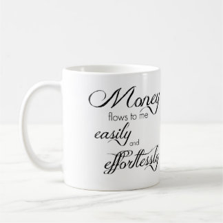 Geschenk-Tassen-Geldstrom zu mir leicht und Kaffeetasse