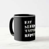 Geschenk Tattoo Künstler Funny Sprichwort Tattooot Tasse (Vorderseite Links)