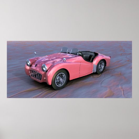 Geschenk TriumphTr3-3gtr Poster (Vorne)
