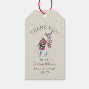 Geschenk-Umbau des Lama- der Babyparty- Geschenkanhänger