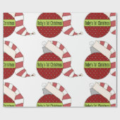 Geschenk-Verpackung des Babys erste Geschenkpapier (Flach)