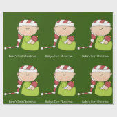 Geschenk-Verpackung des Babys erste Geschenkpapier (Flach)