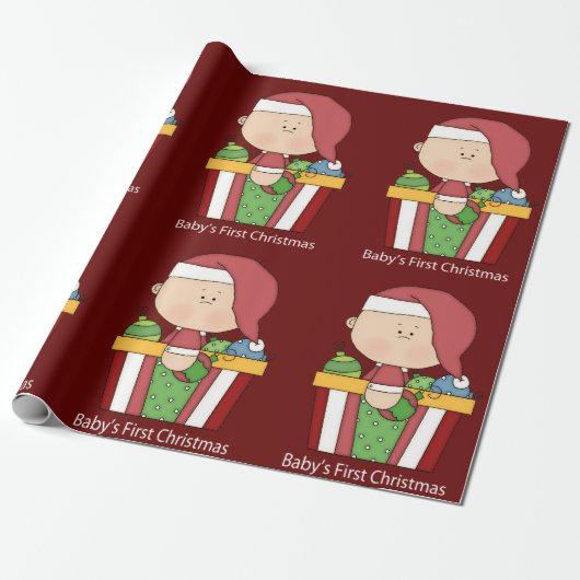 Geschenk-Verpackung des Babys erste Geschenkpapier (Ungerollt)