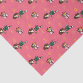 Geschenk-Verpackung des Seidenpapier (Ausschnitt)