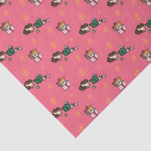 Geschenk-Verpackung des Seidenpapier (Ausschnitt)