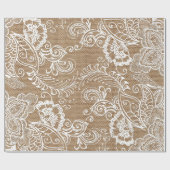 Geschenk-Verpackung des Spitze-u. Geschenkpapier (Flach)