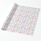 Geschenk-Verpackungs-Liebling setzt die populären Geschenkpapier (Ungerollt)