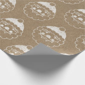 Geschenk-Verpackungs-Papier Sankt Kraftpapier Geschenkpapier (Ecke)