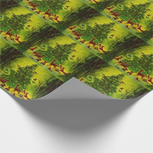 Geschenk-Verpackungs-schöne Vintage Geschenkpapier (Ecke)