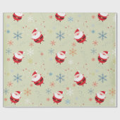 Geschenk-Verpackungspapier des Weihnachtsbaums Geschenkpapier (Flach)