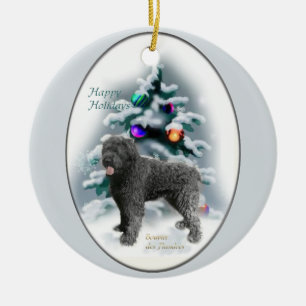 Geschenk-Verzierung Bouvier DES Flandres Keramikornament