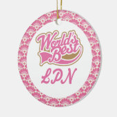 Geschenk-Verzierung das LPN der Welt beste Keramikornament (Links)