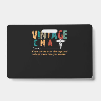 Geschenk| Vintages CNA Sinnvolles Geschenk Ausweis