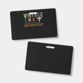 Geschenk| Vintages CNA Sinnvolles Geschenk Ausweis (Vorder- & Rückseite)