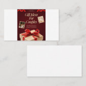 Geschenk Visitenkarte (Vorne/Hinten)