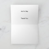 Geschenk von der Katze - Danke Karte (Innenseite)