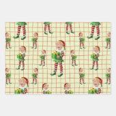 Geschenk von einem Elf Geschenkpapier Set (Vorderseite 3)