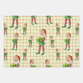 Geschenk von einem Elf Geschenkpapier Set (Vorderseite 2)