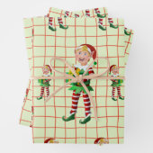 Geschenk von einem Elf Geschenkpapier Set (Beispiel)