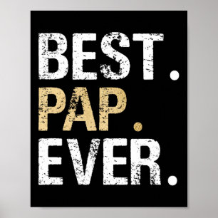 Geschenk von Enkelin Enkel Best Pap Poster