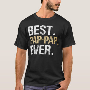 Geschenk von Enkelin Enkel Best PapPap vinta T-Shirt