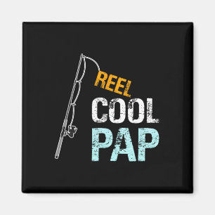 Geschenk von Enkelin Enkelsohn Reel Cool Pap  Magnet