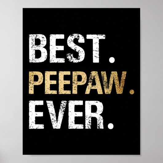 Geschenk von Grandtochter Grandson Best Aw jemals Poster (Vorne)