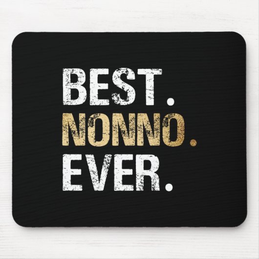 Geschenk von Grandtochter Grandson Best Nonno Mousepad (Vorne)
