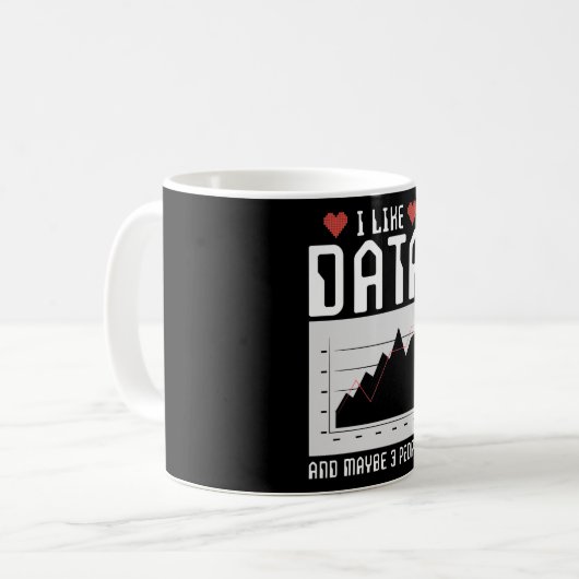 Geschenk von Informatikanalytikern Kaffeetasse (Vorderseite Links)