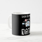 Geschenk von Informatikanalytikern Kaffeetasse (Vorderseite Links)