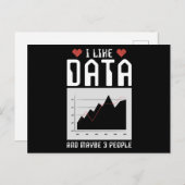 Geschenk von Informatikanalytikern Postkarte (Vorne/Hinten)