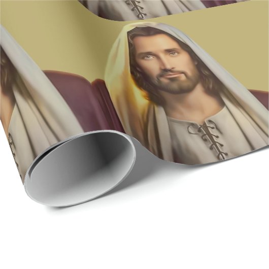 Geschenk von Jesus Geschenkpapier (Rolleneckpunkt)