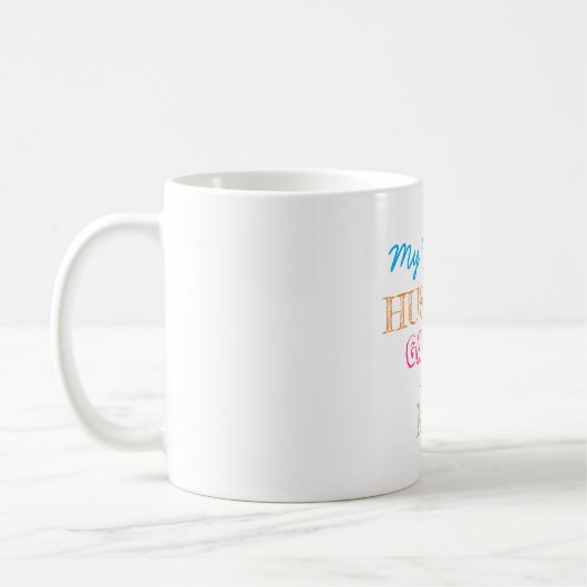 Geschenk von Mann zu Ehefrau Kaffeetasse (Links)