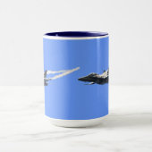 Geschenk von Supersonic Airforce Jet-Fighter Desig Tasse (Zentrum)
